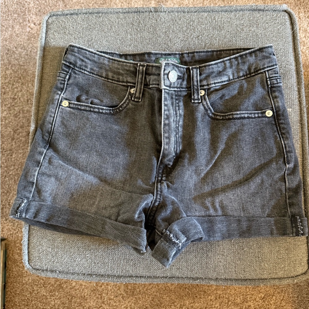 Wild Fable Dark Gray Jean Shorts
